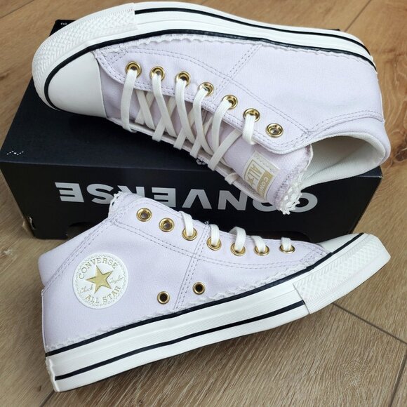 Converse Shoes - Converse Chuck Taylor All Star Madison Frills A17203F Womens 8.5 Mid Top Purple